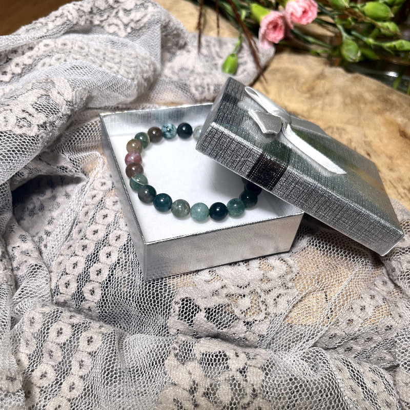 Agat (zielony) - kamień Czakry Serca, uzdrawia emocje, rozwija empatie, wzmacnia odporność