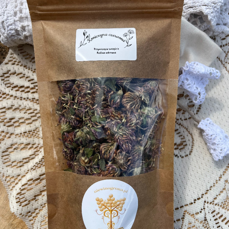 Koniczyna czerwona - zioło na menopauzę, uderzenia gorąca, zmiany nastroju