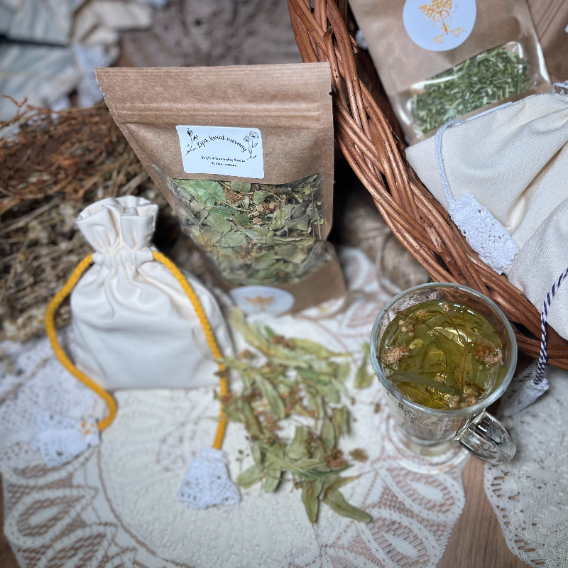 Lipa - kwiat lipy suszony, na przeziębienie, ból gardła, kaszel, astmę